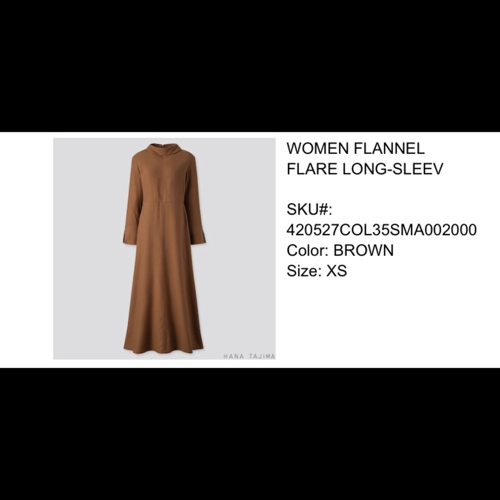 Hana Tajima x Uniqlo Dress